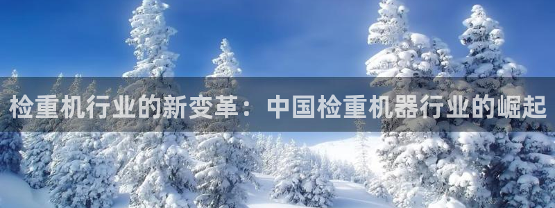 辉达娱乐己75505：检重机行业的新变革：中国检重机器行业的