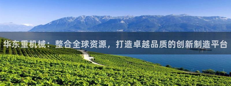 代理辉达娱乐官方网址：华东重机械：整合全球资源，打造卓越品质