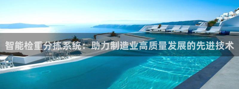 辉达娱乐游戏.直开.中国：智能检重分拣系统：助力制造业高质量