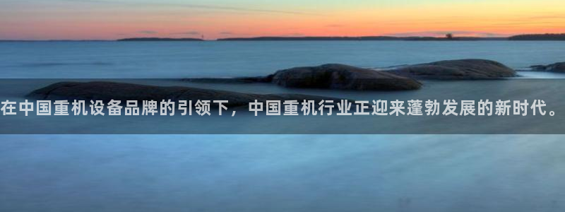 辉达娱乐123123：在中国重机设备品牌的引领下，中国重机行