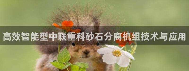辉达娱乐新疆时时彩：高效智能型中联重科砂石分离机组技术与应用