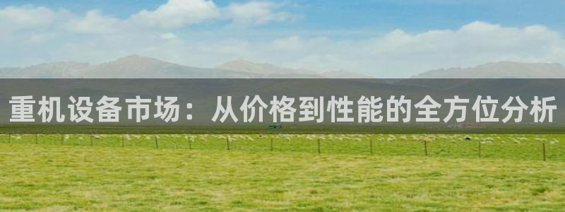 辉达平台娱乐怎么样：重机设备市场：从价格到性能的全方位分析