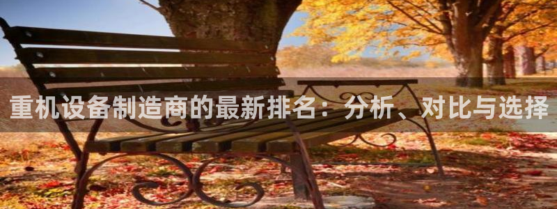 辉达娱乐 75505：重机设备制造商的最新排名：分析、对比与