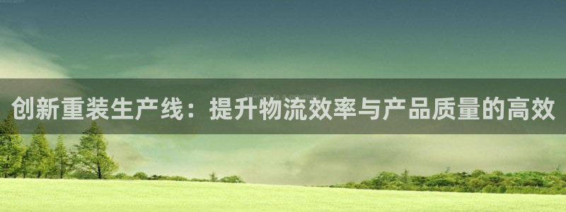 辉达娱乐最新消息新闻：创新重装生产线：提升物流效率与产品质量